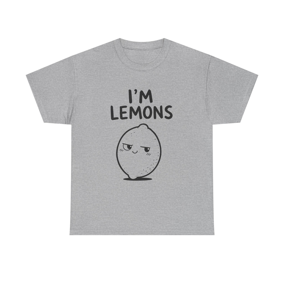 Baumwolle T-Shirt Unisex  - I'm lemons