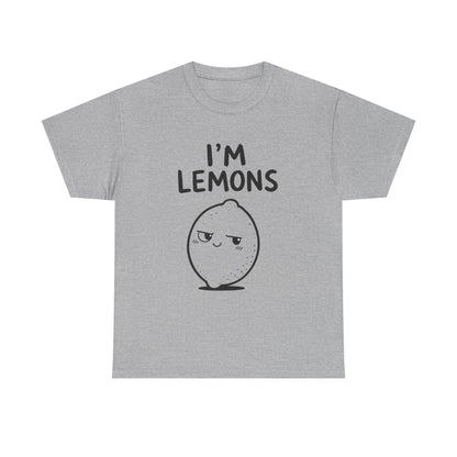 Baumwolle T-Shirt Unisex  - I'm lemons