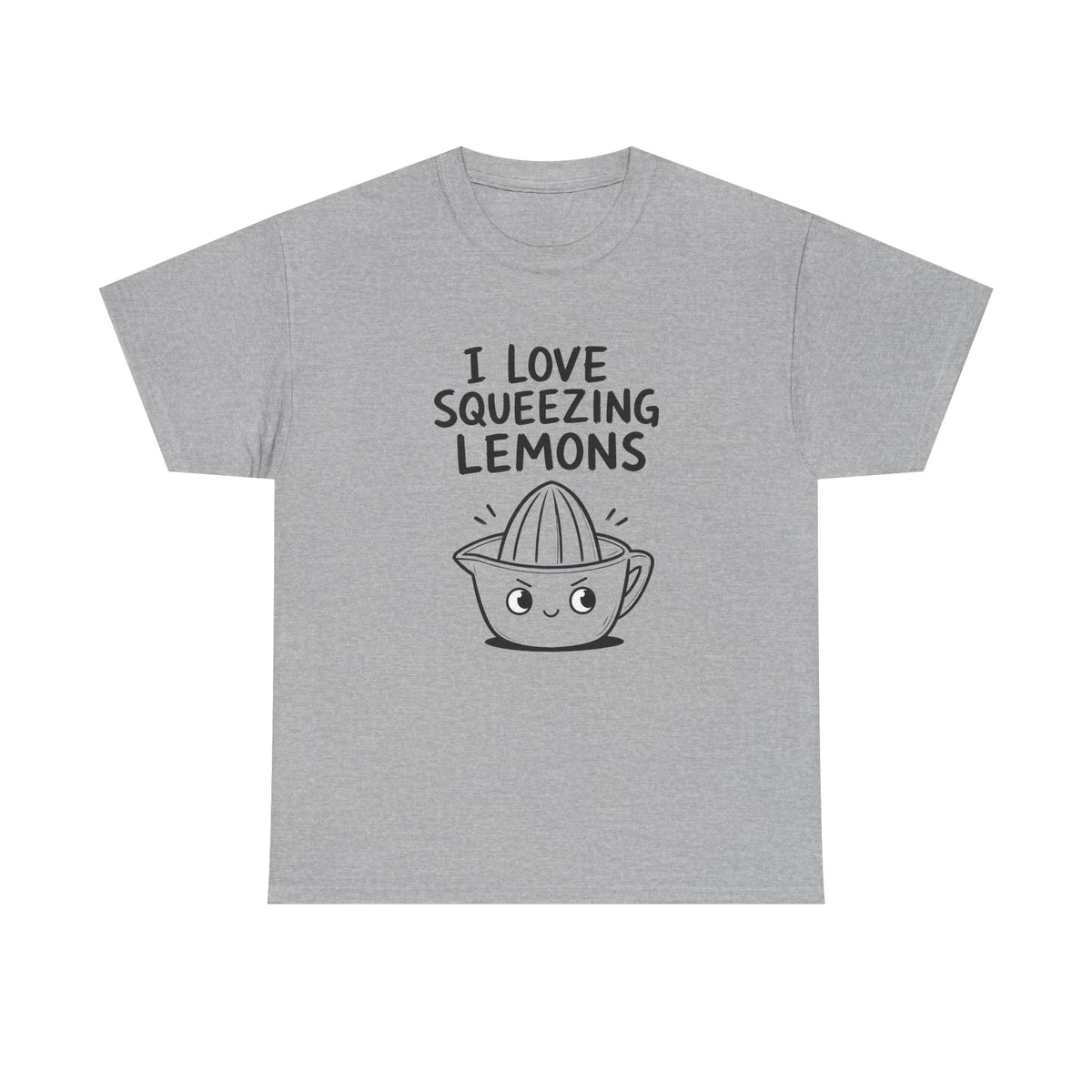 Cotton T-Shirt Unisex - I love squeezing lemons
