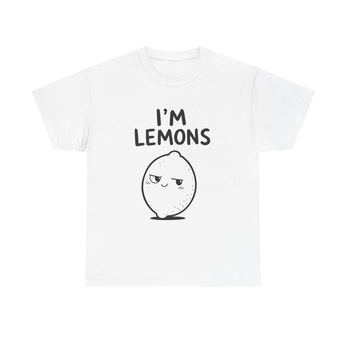 Baumwolle T-Shirt Unisex  - I'm lemons