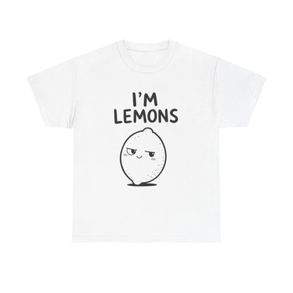 Baumwolle T-Shirt Unisex  - I'm lemons