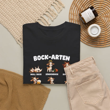 Baumwolle T-Shirt Unisex - Bock-Arten