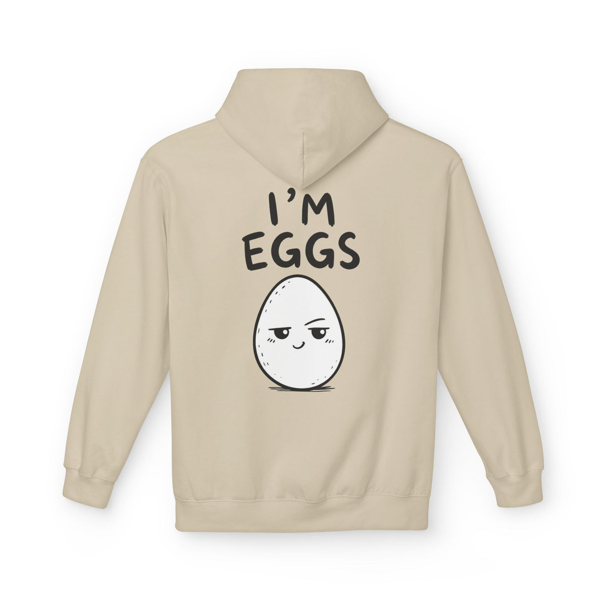 Softstyle Fleece Hoodie Unisex - I'm Eggs