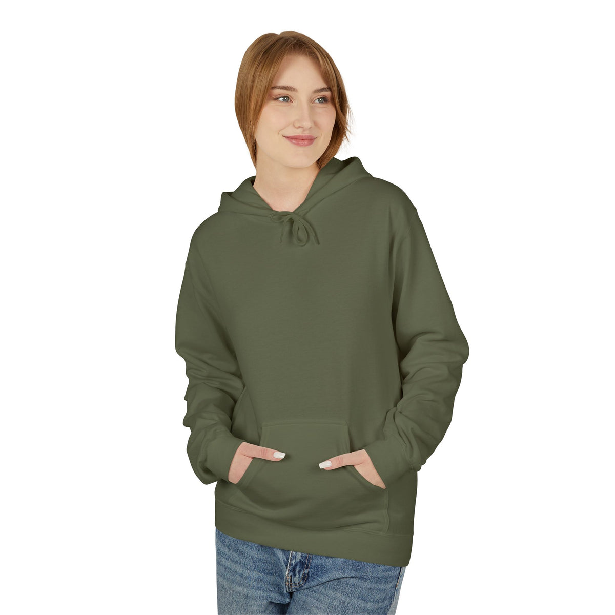 Softstyle Fleece Hoodie Unisex - Ich bin nicht stur