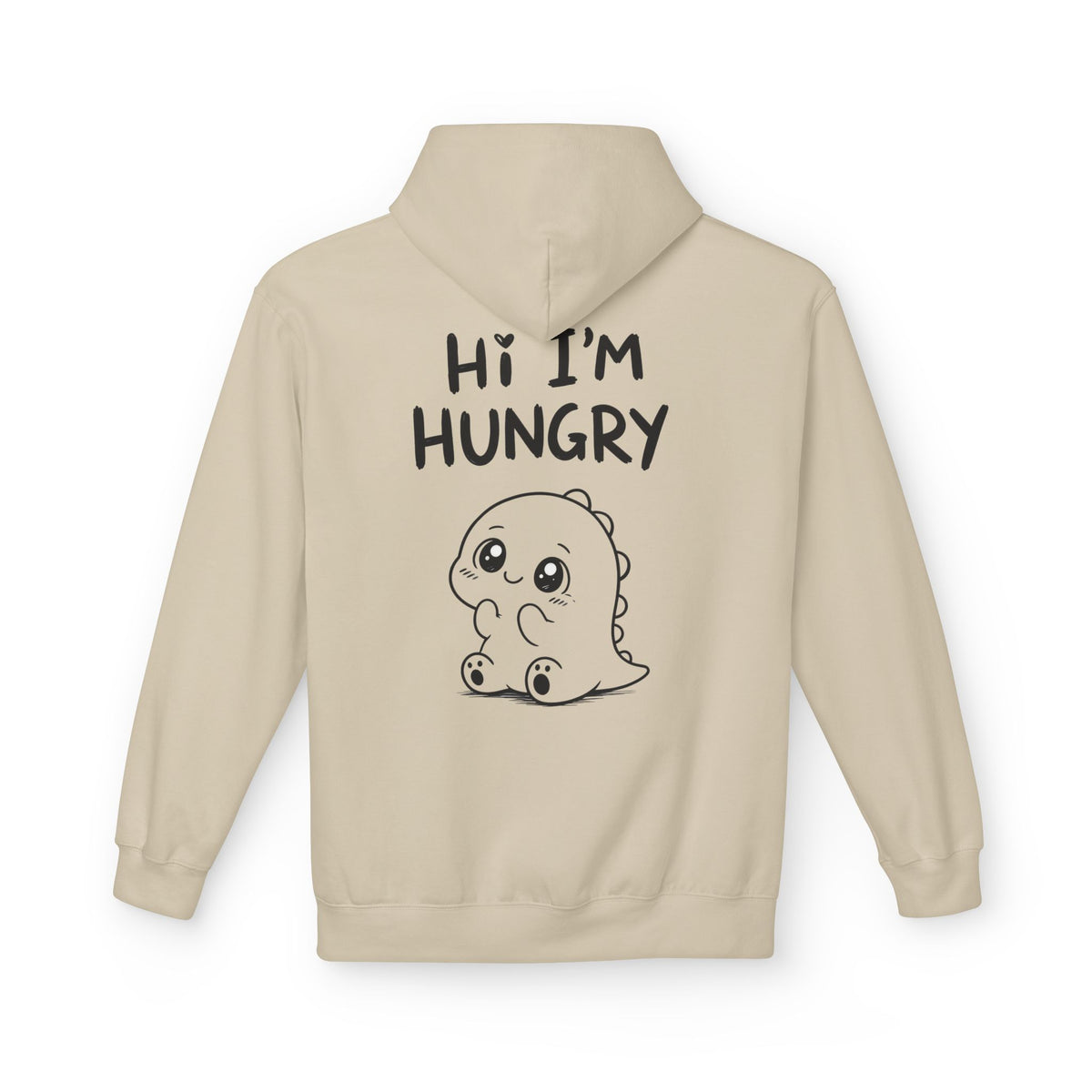 Softstyle Fleece Hoodie Unisex - Hi I'm hungry