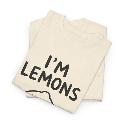 Baumwolle T-Shirt Unisex  - I'm lemons