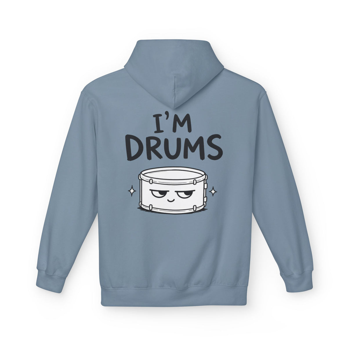 Softstyle Fleece Hoodie Unisex - I'm drums
