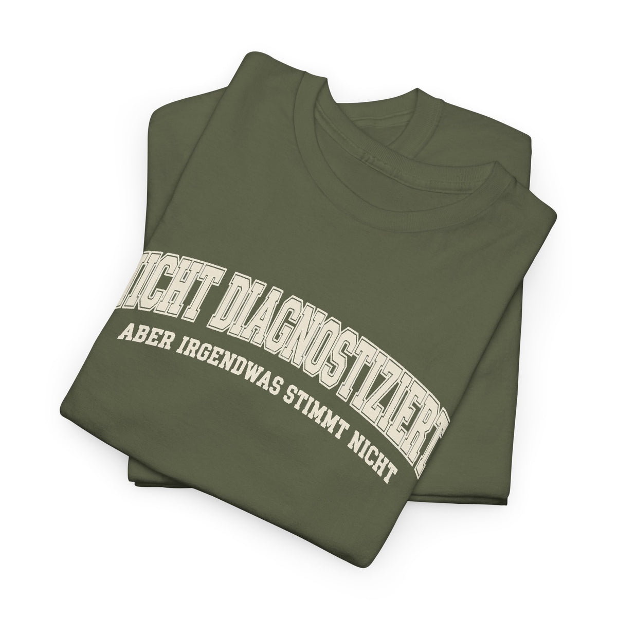 Baumwolle T-Shirt Unisex - Nicht diagnostiziert