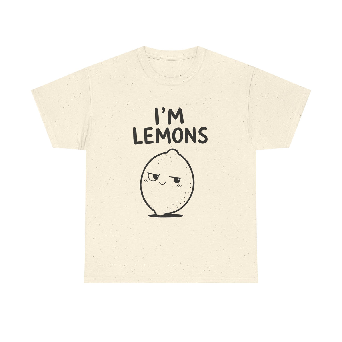 Baumwolle T-Shirt Unisex  - I'm lemons