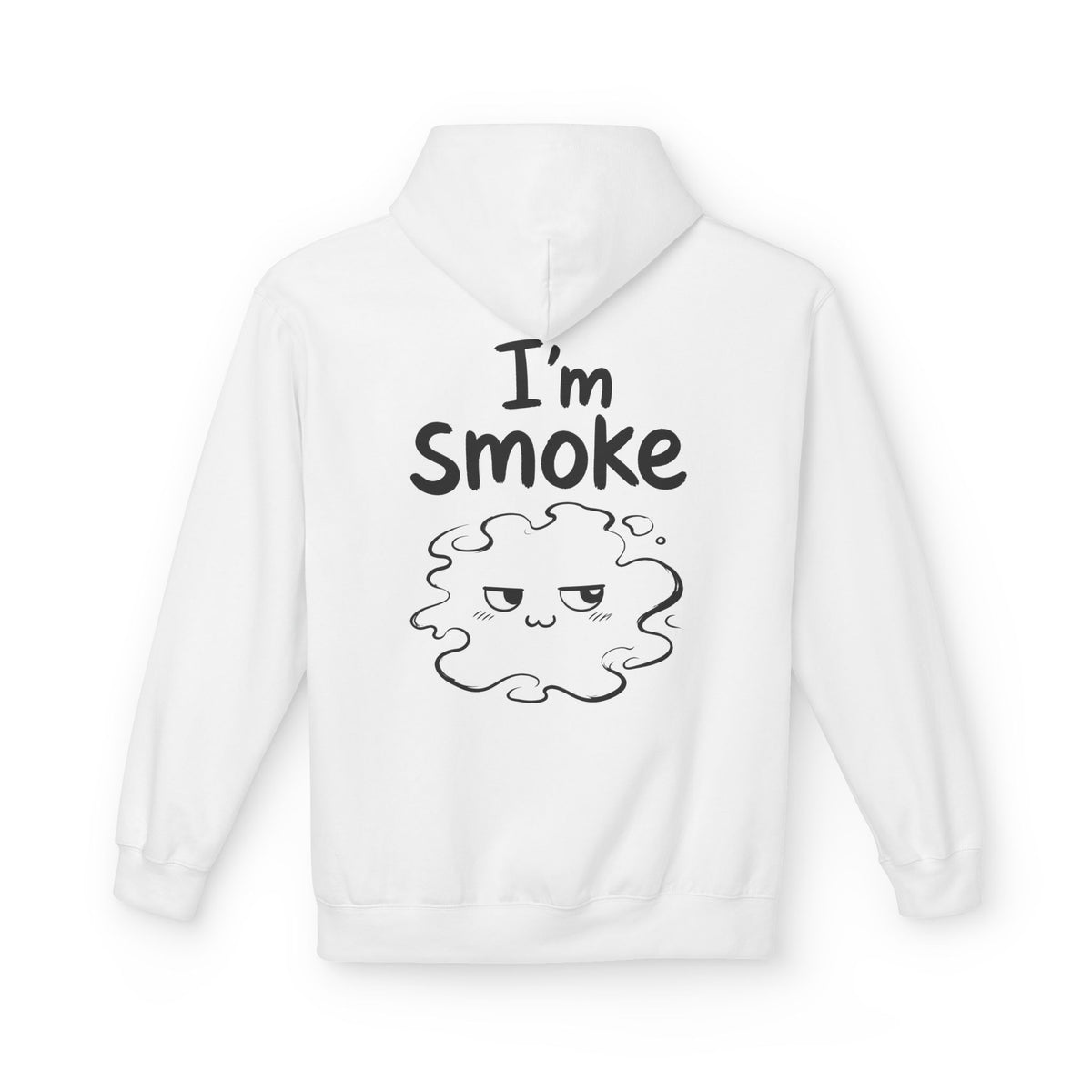 Softstyle Fleece Hoodie Unisex - I'm smoke