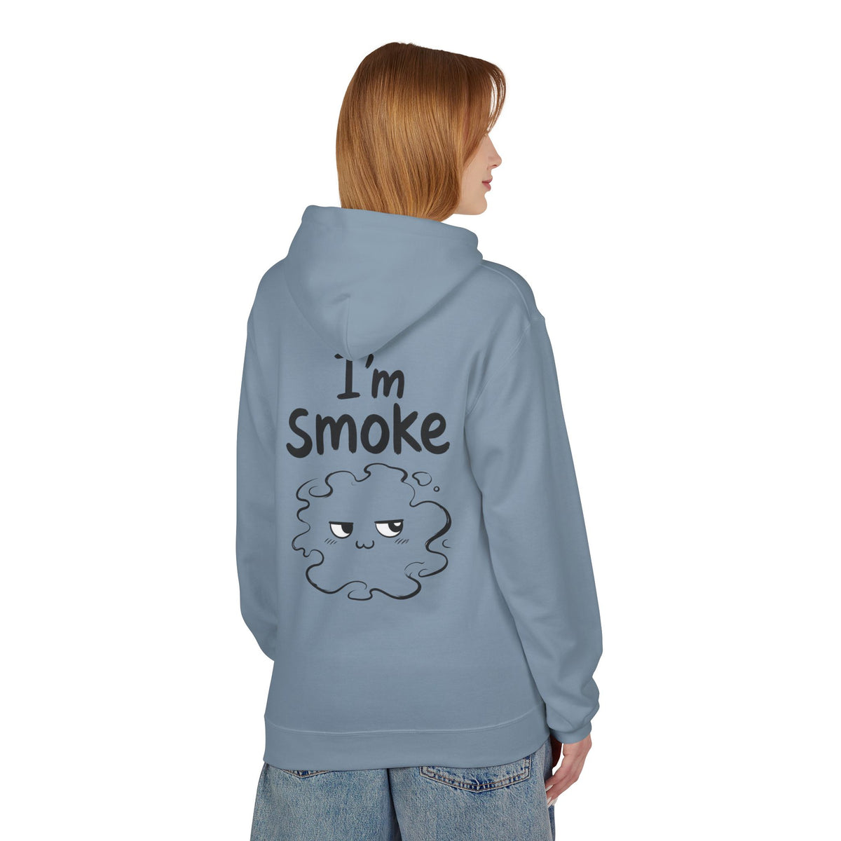 Softstyle Fleece Hoodie Unisex - I'm smoke