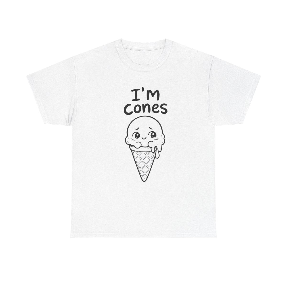 I'm cones – White