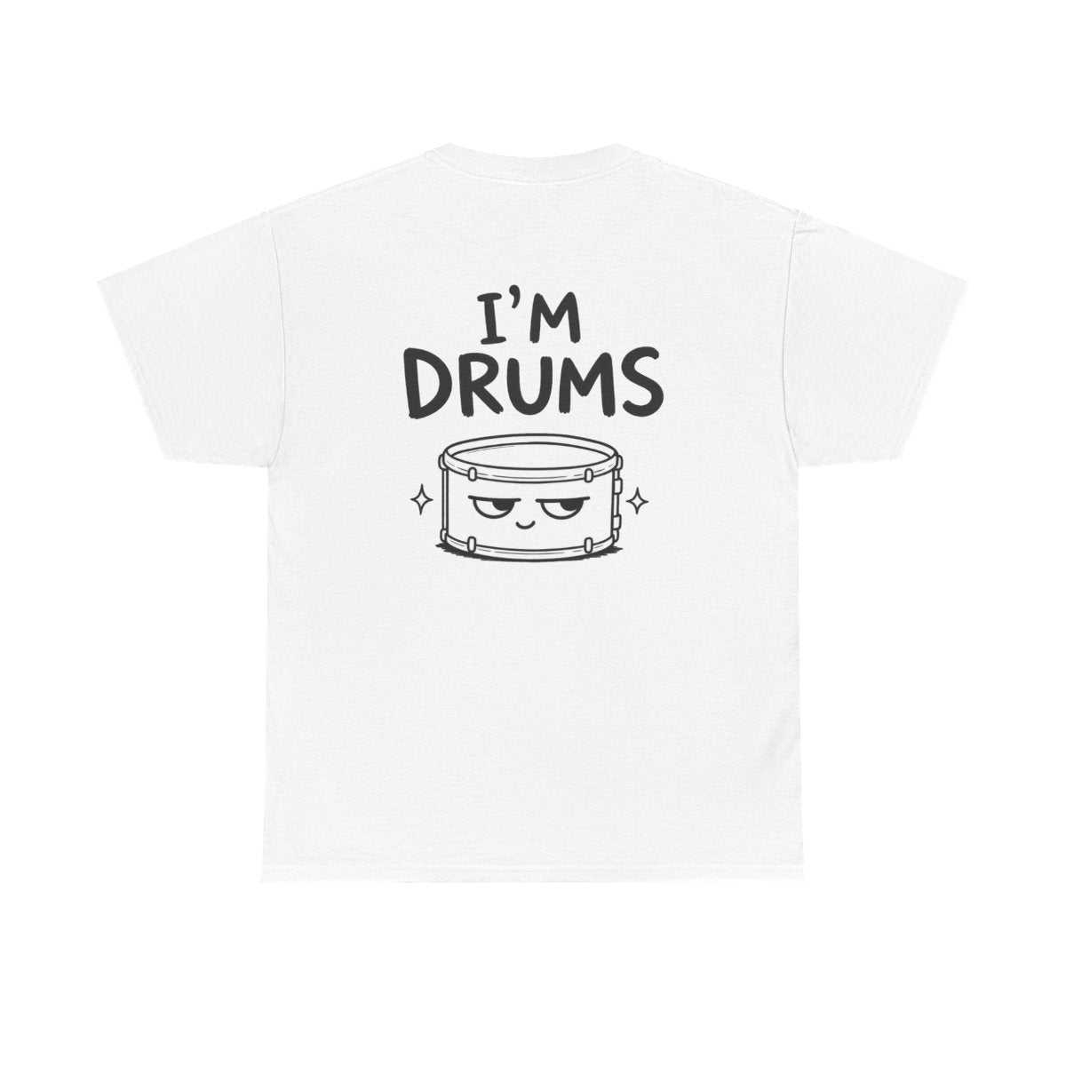 I'm drums – White