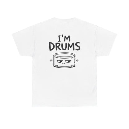 I'm drums – White