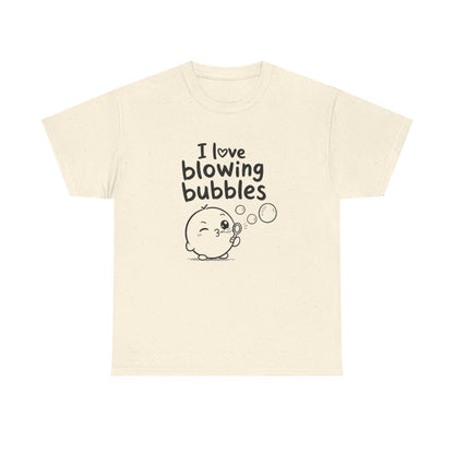 I love blowing bubbles – Natural