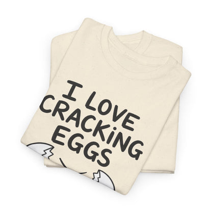 I love cracking eggs – gefaltet