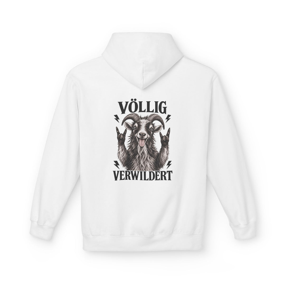 Völlig verwildert – Hoodie White
