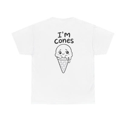 I'm cones – White