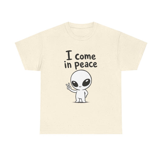 I come in peace – Natural
