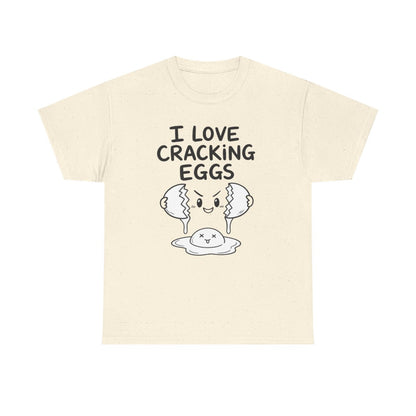 I love cracking eggs – Natural