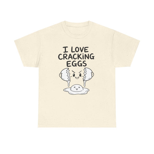 I love cracking eggs – Natural