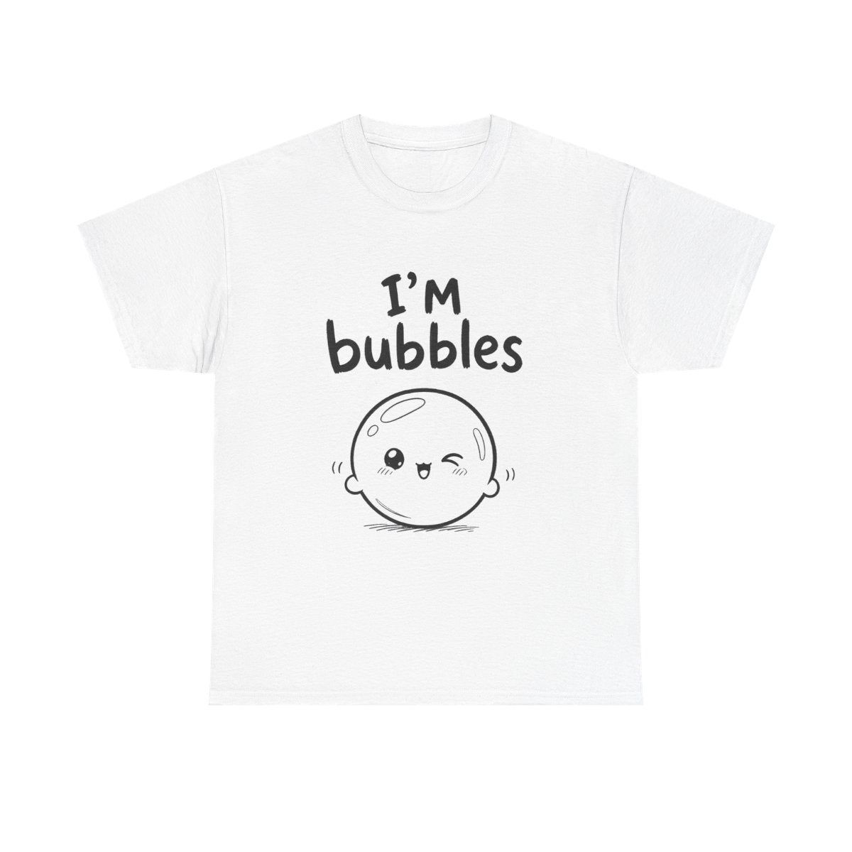 I'm bubbles – White