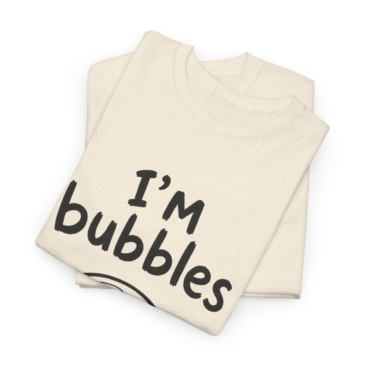 I'm bubbles – gefaltet