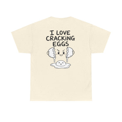 I love cracking eggs – Natural