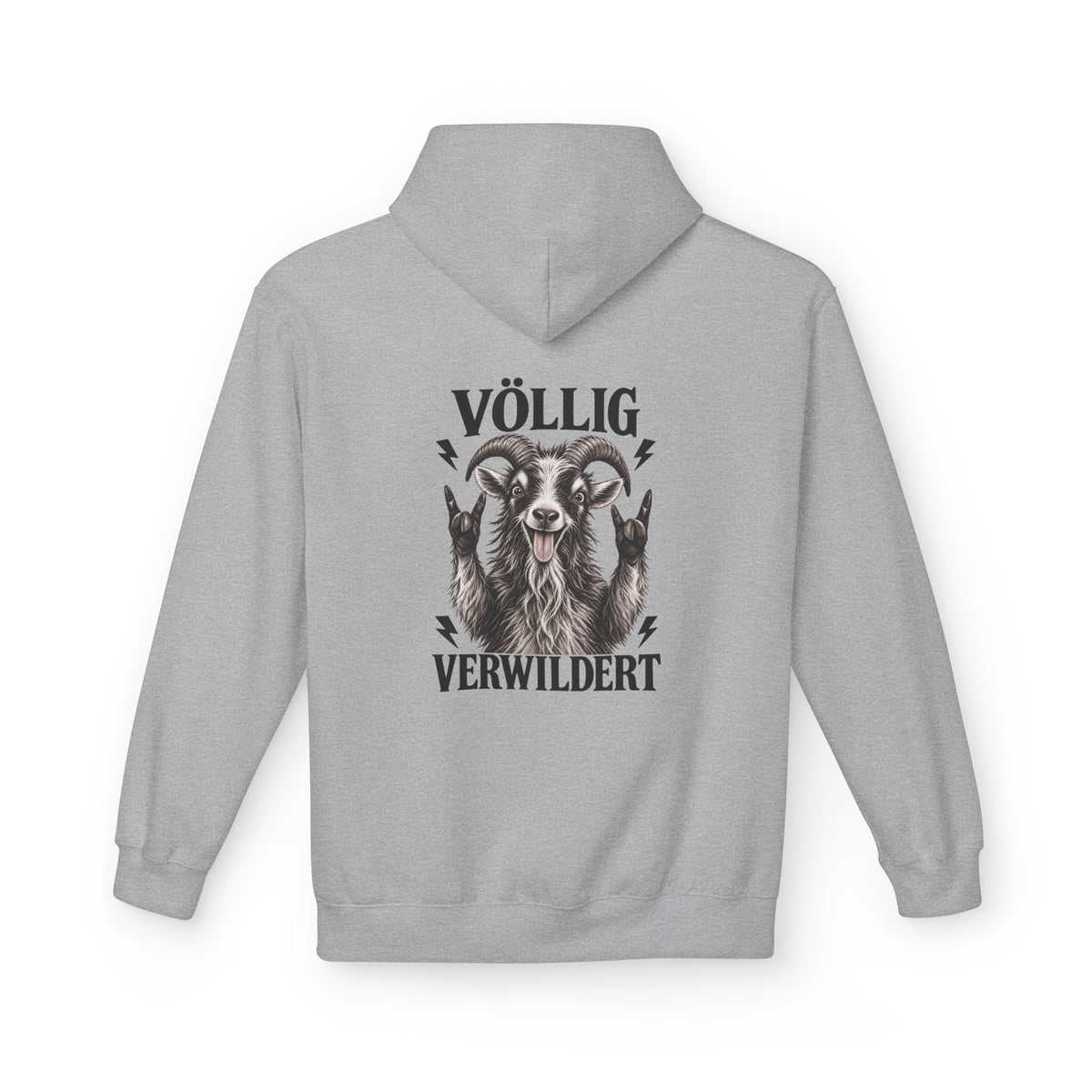 Völlig verwildert – Hoodie Sport Grey