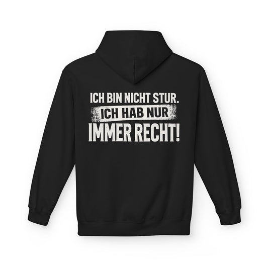 Ich bin nicht stur – Hoodie Black